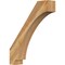 Ekena Millwork 6"W x 28"D x 34"H Imperial Rough Sawn Knee Brace, Western Red Cedar BRC06X28X34IMP00RWR - alternate 1